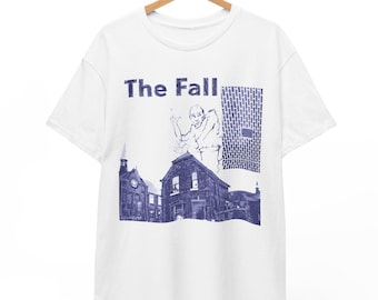 The Fall How I Wrote Elastic Man Post-Punk T-Shirt, Mark E. Smith Retro Cotton Tee
