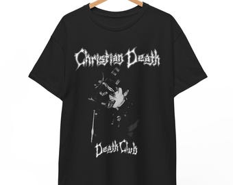 Christian Death T-shirt Gothic Rock Deathrock Post-Punk Unisex T-shirt