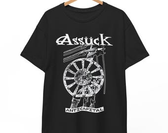 Maglietta Assück Anticapital, copertina dell'album Florida Grindcore