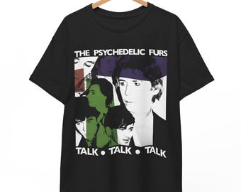 Maglietta The Psychedelic Furs, copertina dell'album Talk, New Wave anni '80