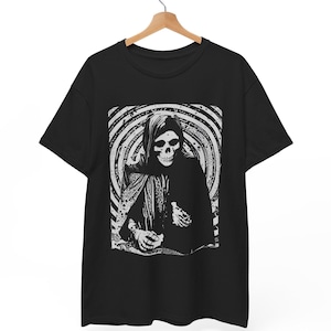 Maglietta Crimson Ghost: maglietta vintage horror punk rock