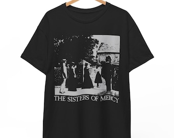 The Sisters of Mercy T-Shirt, Damage Done 1980, Goth Post-Punk Band Tee