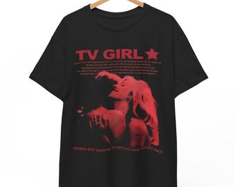 TV Girl French Ausgangsalbum T-Shirt, Lovers Rock Graphic Shirt