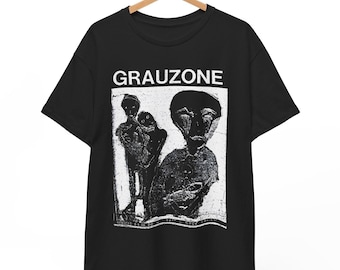 Camiseta Grauzone, banda gótica post-punk de los 80