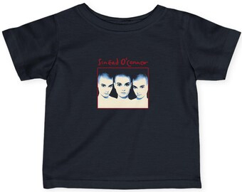 Sinéad O'Connor 90s Music Icon Graphic T-Shirt Sleater-Kinney Portrait Infant Tee | Band Photo Grunge Style
