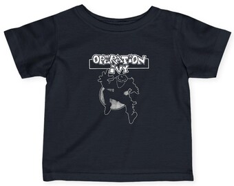Operation Ivy Shirt, silhouette infant tee | city skyline graphic, toddler shirt