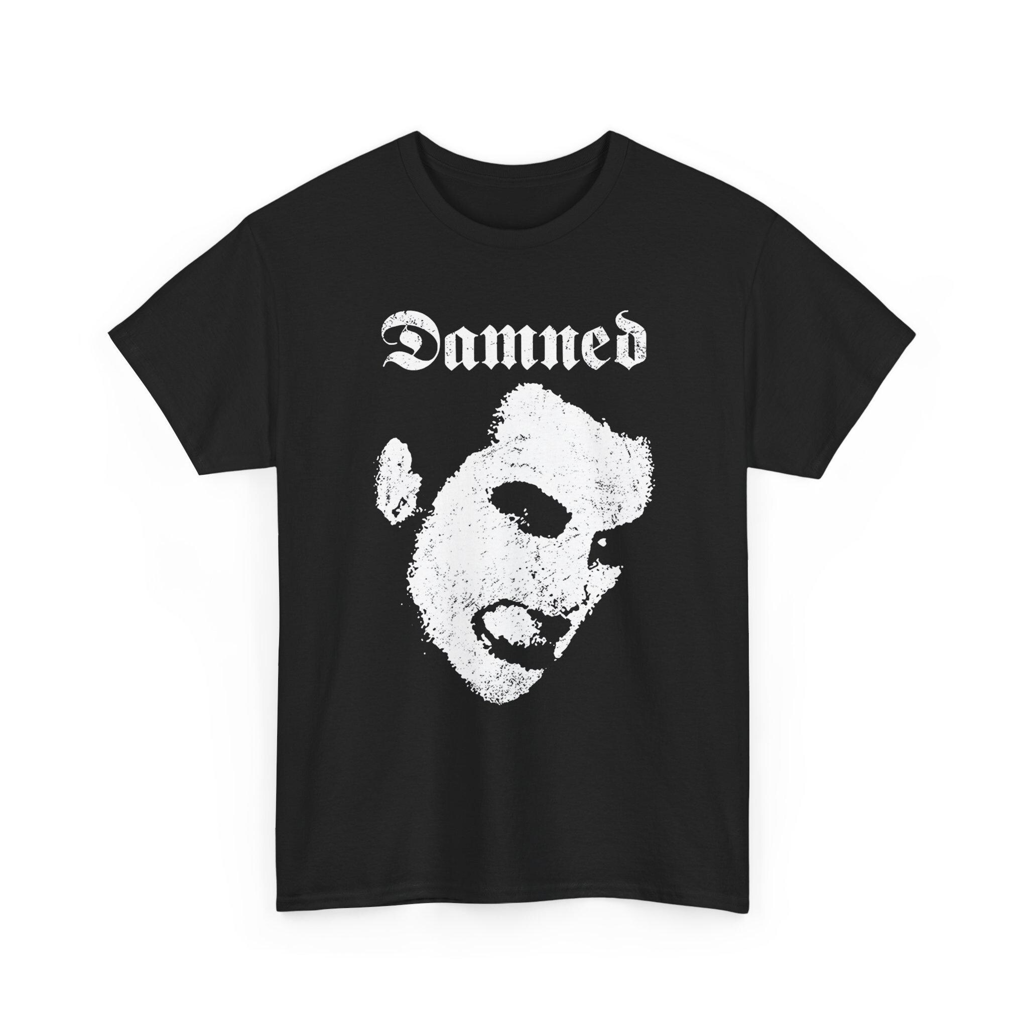 The Damned Dave Vanian Portrait T-shirt, Gothic Punk Rock Tee - Etsy