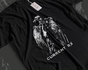 Current 93 T-shirt, Noddy Bird graphic T-shirt, industrieel neofolk experimenteel muziekshirt, David Tibet Band-merchandise, uniseks T-shirt, maat S tot 5XL