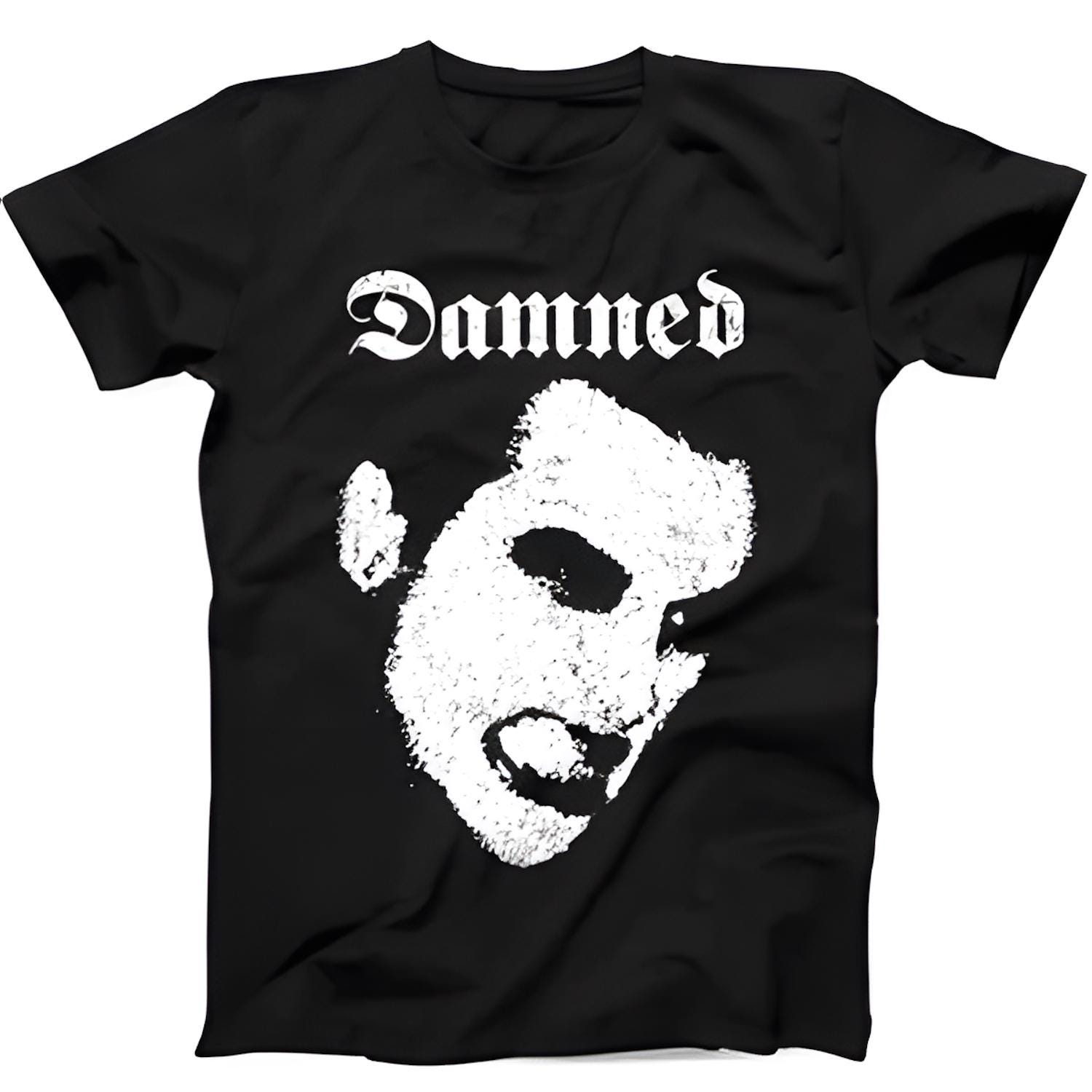 The Damned Dave Vanian Portrait T-shirt, Gothic Punk Rock Tee - Etsy