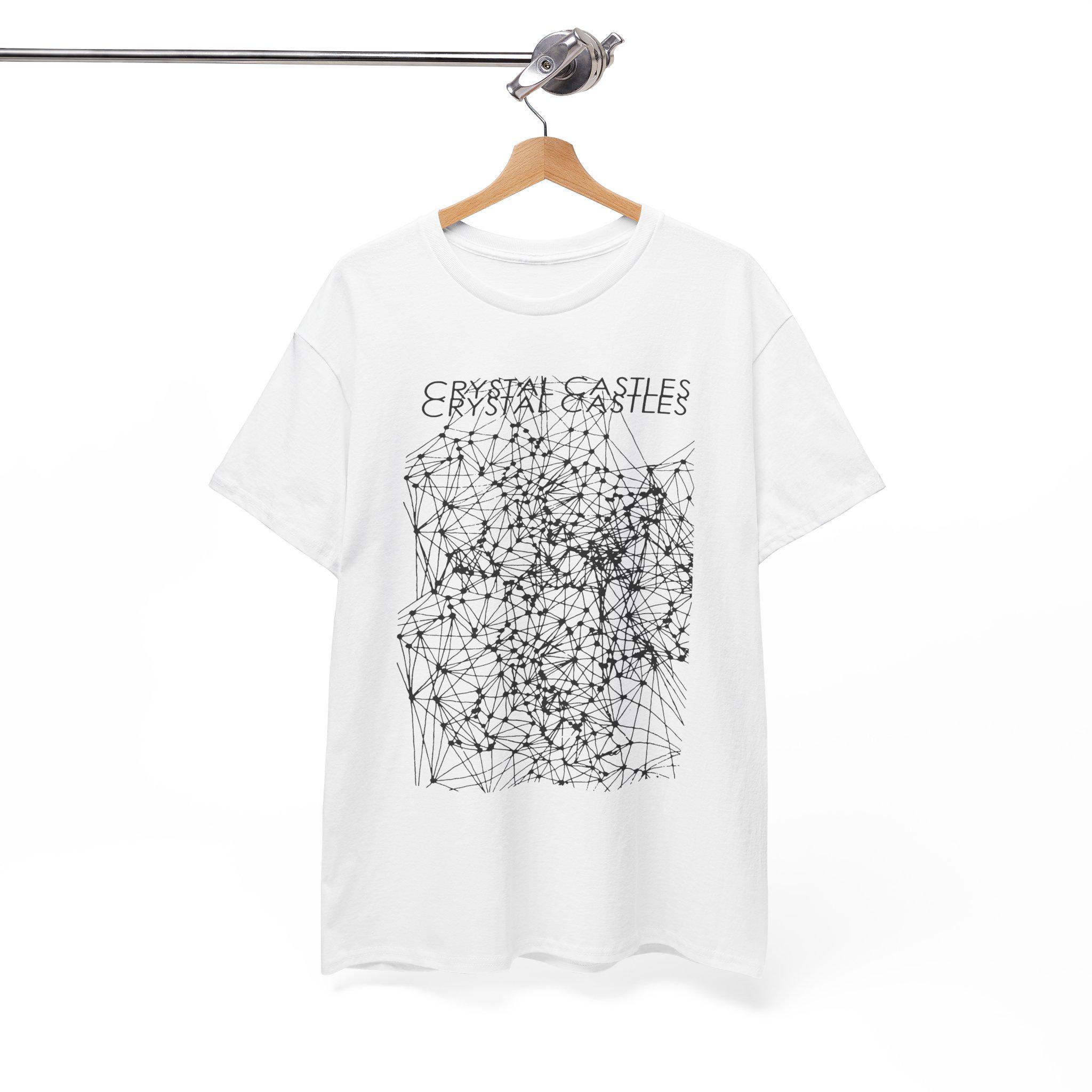 Crystal Castles T-shirt, Crimewave Album Art, Electronic Music Tee