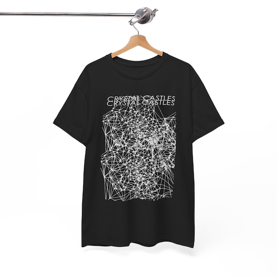Crystal Castles T-shirt, Crimewave Album Art, Electronic Music Tee