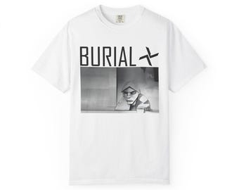 Burial Untrue Album Art Comfort Colors T-shirt, UK Garage Dubstep Music Tee