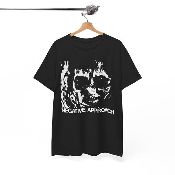 90s 00s NAGATIVE APPROACH バンドTシャツ Lサイズ Negative Approach Band Tee: 80s Hardcore Punk Shirt - Etsy