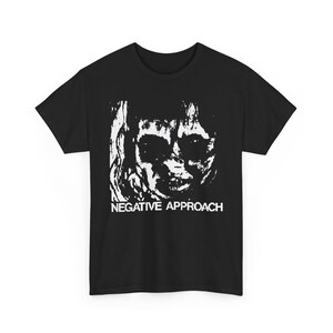 Maglietta della band Negative Approach: maglietta hardcore punk anni '80 immagine 2