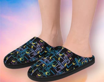 Zapatillas unisex Dan Flashes, zapatillas de casa, zapatillas de interior, regalo para un fan de ITYSL, creo que deberías irte, regalo de Tim Robinson, zapatillas divertidas, regalo