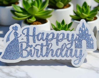 Disney Princess Birthday Cake Toppers
