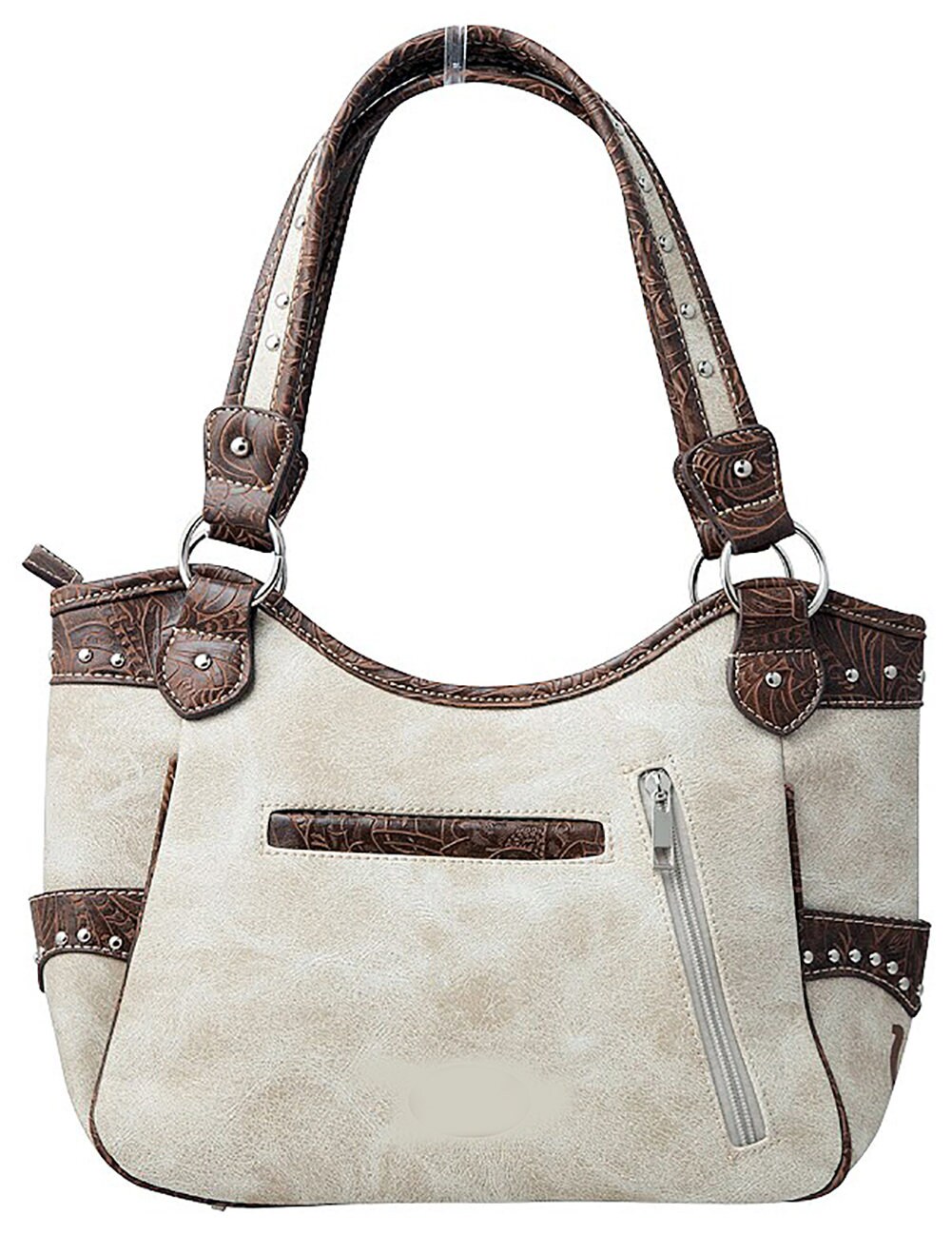 Zelris Floral Poppy Horse Western Tote Purse - Women's Concealed Carry Handbag Set - View #5