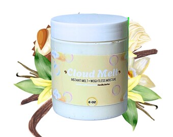 Whipped Body Butter Emulsified Body Butter Scented and High Quality Ingredients Creamy Texture