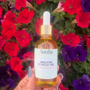 Cuticle Oil Organic Ingredients | Nail Oil for fast growth | Hydrating & Strengthening nail cuticle oil| Not Scented | Sensitive skin
