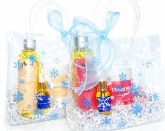 Christmas Body Care Collection Gift Set ( Body Butter, Body OIl, & Cuticle Nail Growth Oil)
