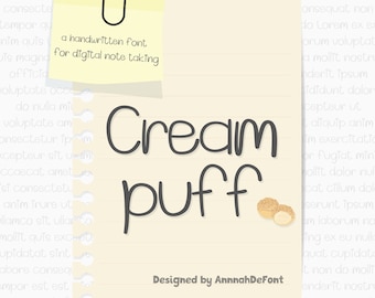 Neat Handwriting font for goodnotes notetaking digital font handwriting for iPad procreate font cute handwritten font for goodnotes font