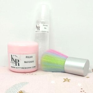 Silicone reborn baby maintenance set image 1