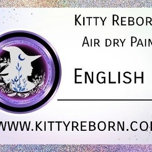 Tutorial air dry paint reborn baby
