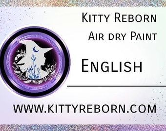 Tutorial air dry paint bebe reborn