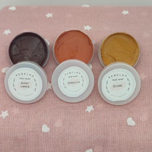 Set brown tones heat paint reborn