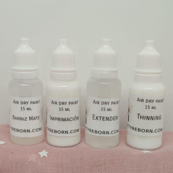 Set of Mediums Air Dry Paint Reborn Canada