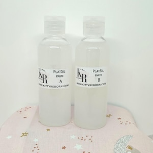 PlatSil A and B silicone reborn bases