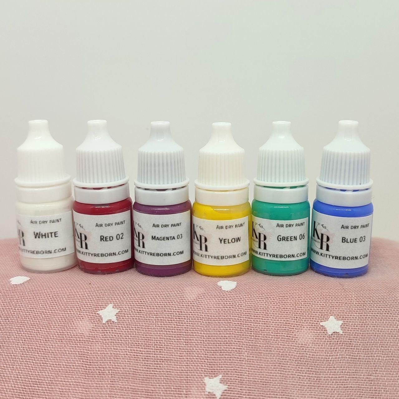 Air Dry Paint Reborn Primary Tones Set