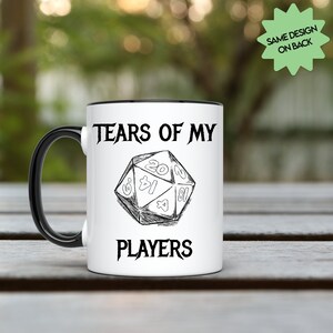 Tears Of My Players, Dungeons And Dragons Mug, DND, D&D, Dungeon Master DM