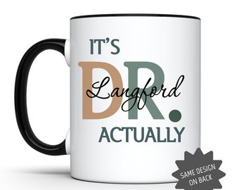 Personalized Doctor Mug, Medical Graduation Gift, Physician Gift