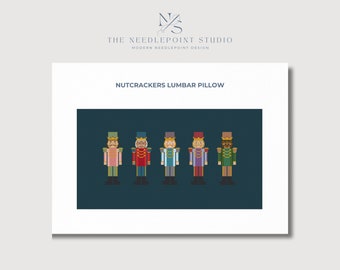 Nussknacker Stickmuster Vorlage | Digitale Nadelspitzen-Muster PDF