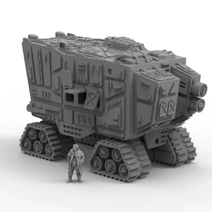 Desert Carrier - Themed Terrain Vehicle for Star Wars Legion in 32-35 mm Scale