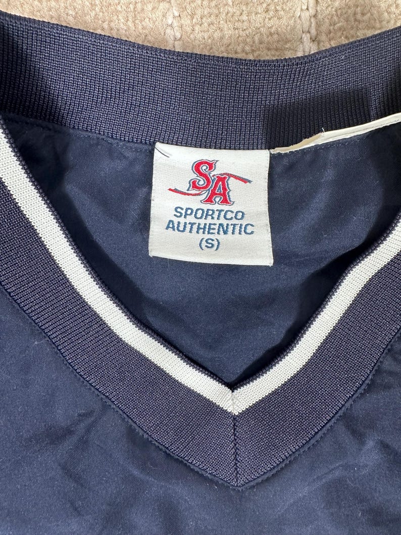 Vintage Sportco Authentic Crusaders Blue and Gold Sweatshirt Size S