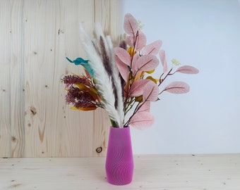 Vase "Athena" Pink - unique gift - perfect for dried flowers - Unique gift - Birthday gift - Design - Boho home decor - Design