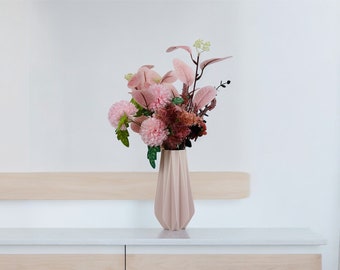 Vase for flowers Modern Floral Sculpture for an Innovative Interior - Perfect for Dried Flowers