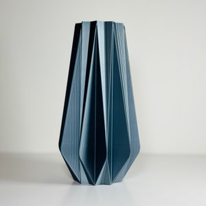 Origami-Vase aus Chrom, skulpturale Vasen für inspirierende Dekoration, Heimdekoration, Geschenke, Dekor, Hochzeit, Geschenk für Sie