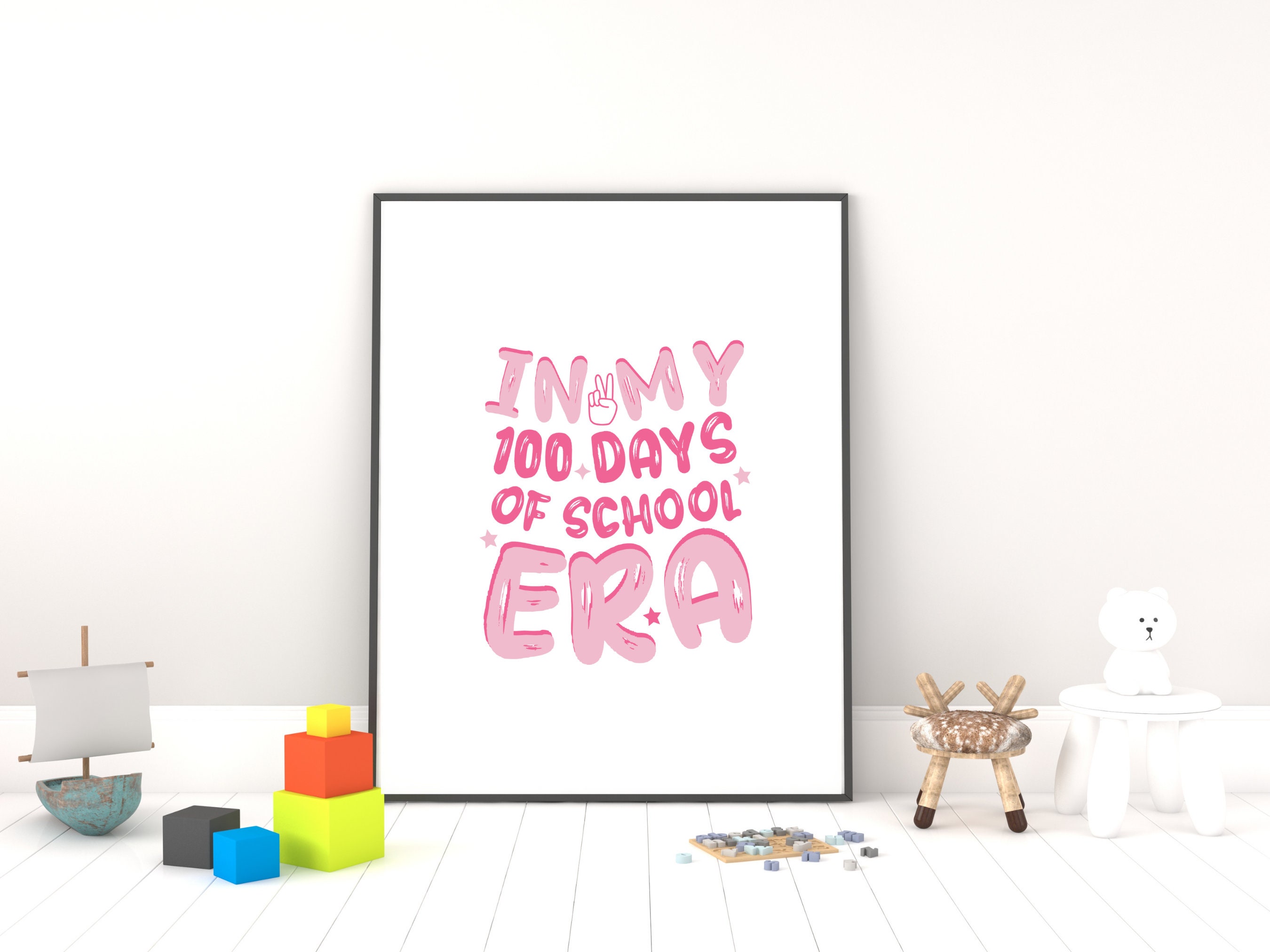 In My 100 Days of School Era Svg Png, Happy 100th Day of School SVG ...