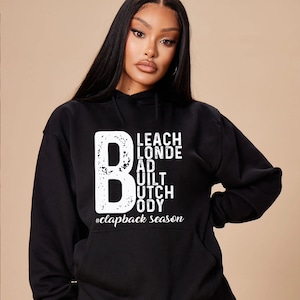 Bleach Blonde Bad Built Butch Body, maglietta divertente, maglietta Jasmine Crockett, maglietta politica, maglietta magica ragazza nera, maglietta elettorale