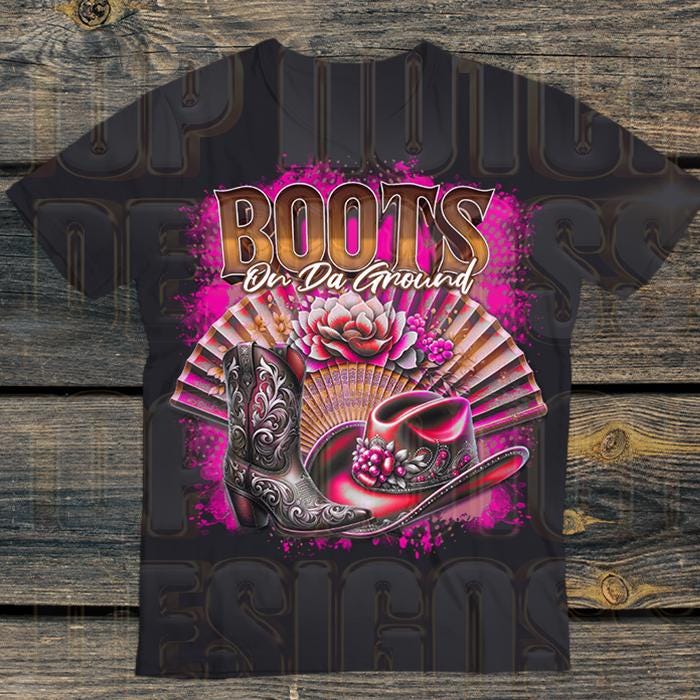 T-shirt Femme Manches Longues - Tee Hunt - Cowgirl Rodéo Danse Country - Bleu