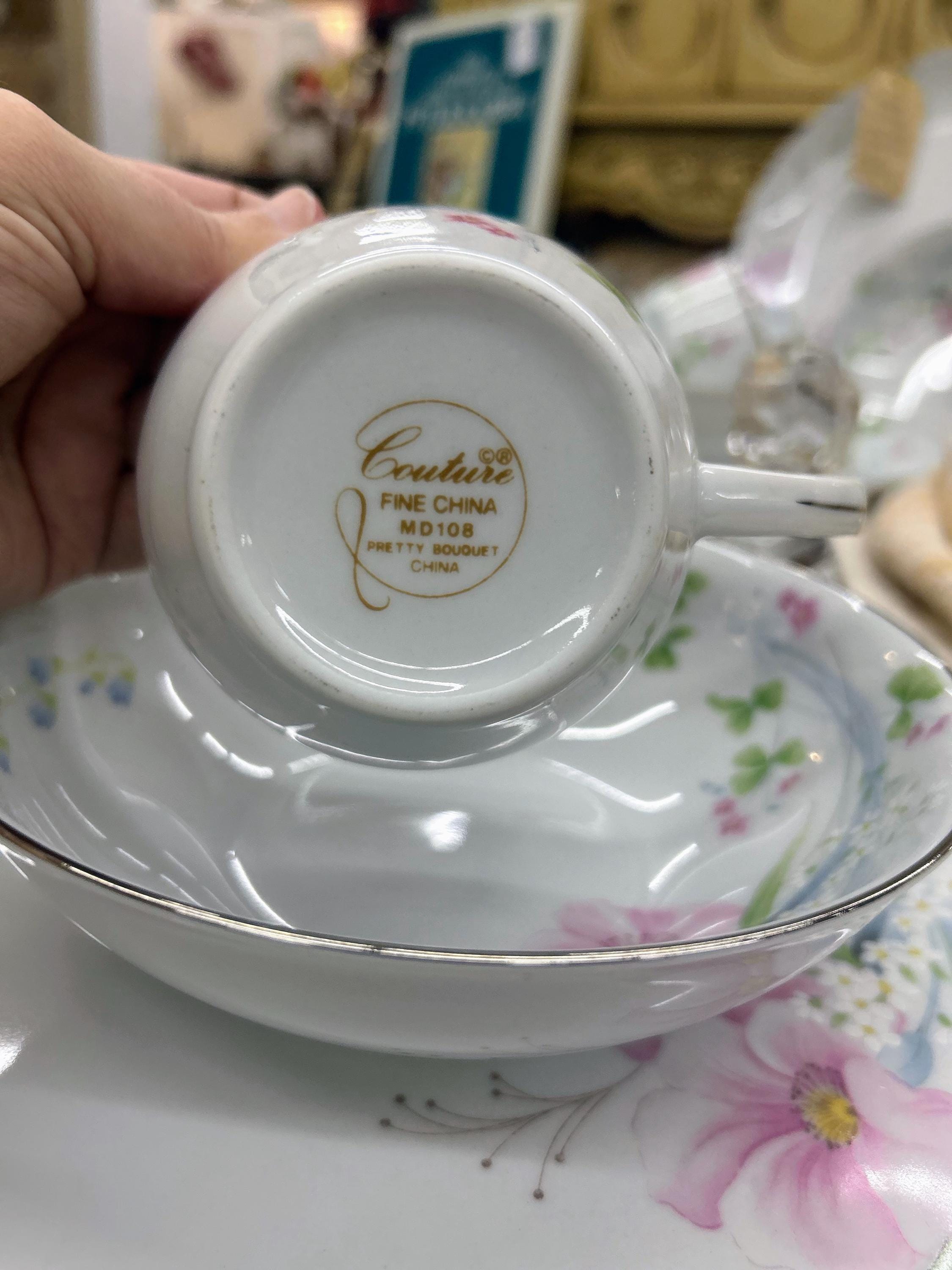 Vintage Mikasa “couture” China Set – Floral, Spring-inspired, 19