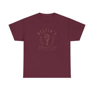 Hestia Shirt Greek Mythology Shirt Literature Shirt Olympus Shirt Greek Gods Shirt Greek Goddess Shirt Ancient Greece Shirt Homebody Shirt Maroon