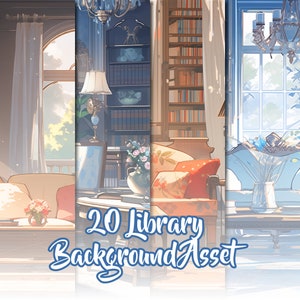 20 Recursos de fondo temáticos de biblioteca