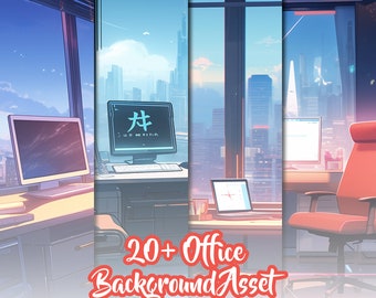 20 bakgrundsmaterial med kontorstema