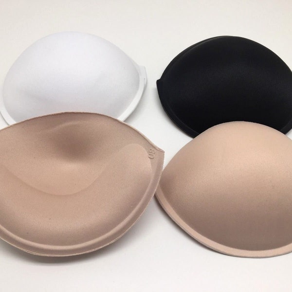 Two(2) Pairs Bra Cups Quality Sew in Bra Cups for Seamstresses, Dress-Making, Wedding Dresses, Prom Gowns In Various sizes