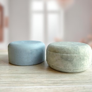 Blue Clay and Indigo Shampoo & Conditioner Bar Set | Solid Shampoo | Syndet Bar | Solid Conditioner |