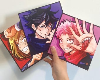 Jujutsu Kaisen Kunstdrucke